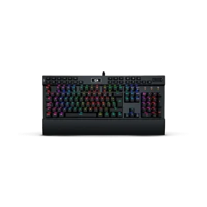 Teclado MECANICO REDRAGON YAMA BLACK GAMER APOYA MUÑECA K550- -1 | RGB