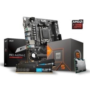 Combo Act Ryzen 5 8600G + Motherboard A620M + | DDR5 | 5600MHZ | 16GB