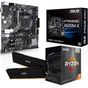 Combo Act Ryzen 5 5600GT + Motherboard A520M + | DDR4 | 3200MHZ | 16GB