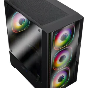 Gabinete SENTEY T15 BLACK 4 FAN ATX | ARGB | RGB