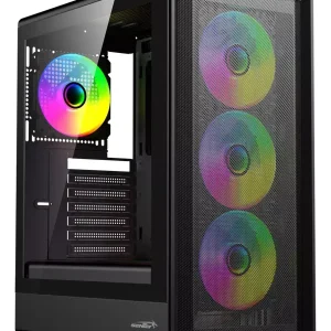 Gabinete SENTEY M25BLK-SF BLACK 4 FAN | RGB