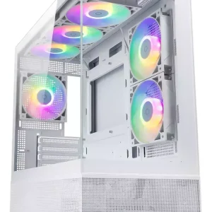 Gabinete gamer TECWARE INFINITY M PANORAMICO 6 FAN PREMIUM | ARGB