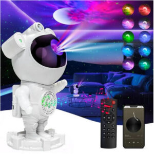 PROYECTOR LED ASTRONAUTA CON BLUETOOTH SUONO