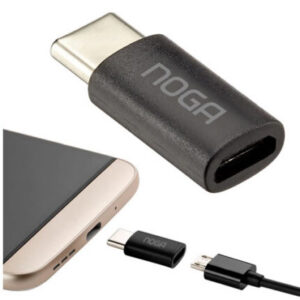ADAPTADOR NOGANET MICRO USB HEMBRA – USB- C MACHO