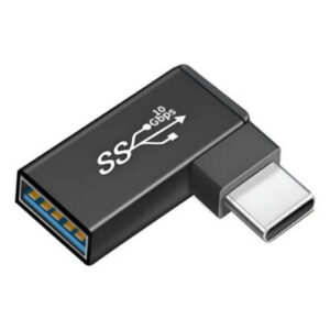 ADAPTADOR USB HEMBRA 3.0 A TIPO C MACHO 90°