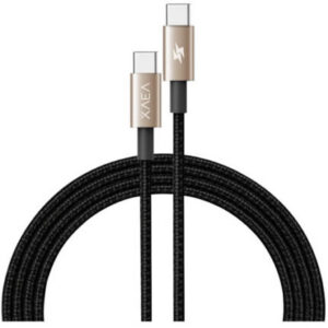 CABLE XAEA HERA USB-C A USB-C 1.5 MTS DORADO