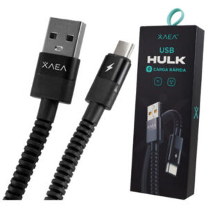 CABLE XAEA HULK 4.4A MICRO USB V8 NEGRO