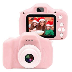 CAMARA COMPACTA PARA NIÑOS X2 ROSA