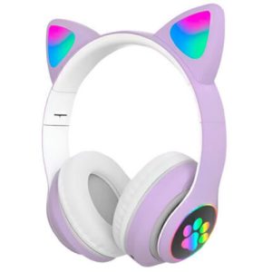 AURICULAR BLUETOOTH AU-16015 OREJAS LILA