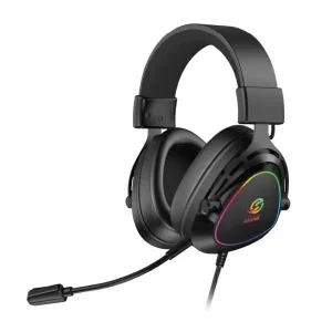 AURICULAR GAMER SOLARMAX NEGRO PS4 PS5 PC XBOX SWITCH GHS59 | RGB
