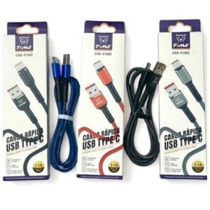 CABLE TIME TIPO C 3.1A CAB-41012