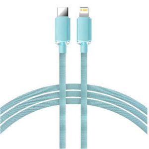 CABLE XAEA ATHENEA USB-C A LIGHTNING 1 MT CELESTE