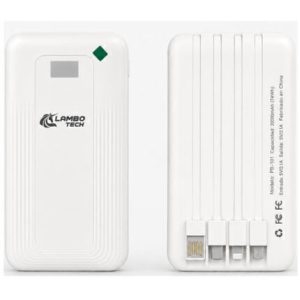 CARGADOR PORTATIL LAMBOTECH LT-2565 20.000MAH