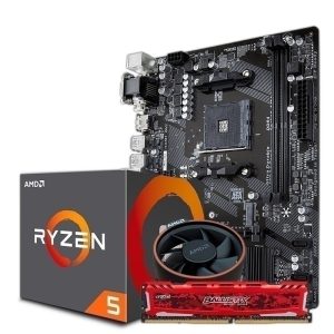 Combo Ryzen 5 5500 + Motherboard A520 + (SIN VIDEO) | DDR4 | 3200MHZ | 16GB