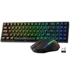 Kit teclado y mouse COMBO REDRAGON S-136 2 EN 1 60% MECANICO USB GAMER | RGB