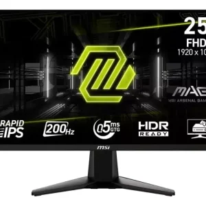 Monitor MSI 25" GAMING MAG255F E20 0.5MS GTG IPS FULLHD | 200HZ