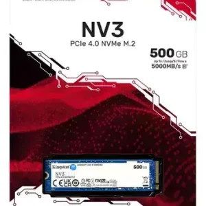 SSD KINGSTON NV3 G4 NVMEv6000MB/SEG | M.2 | PCIE4.0 | 500GB