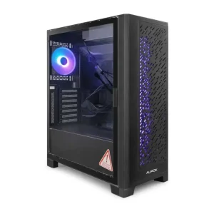 Gabinete AUREOX PROTEUS 4 FAN DOOR WINDOWS MESH ATX PREMIUM | ARGB