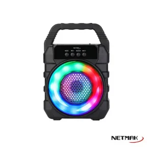 Parlante NETMAK DRAKE 5W 3 INALAMBRICO BATERIA | RGB