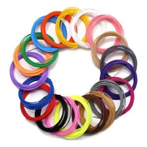FILAMENTO PARA LAPIZ 3D 20 ROLLOS X 5 MTS