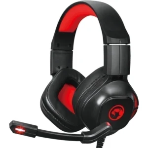 AURICULAR MARVO GAMING HG8929 STEREO BLACK RED PC PLAY4 XBOX