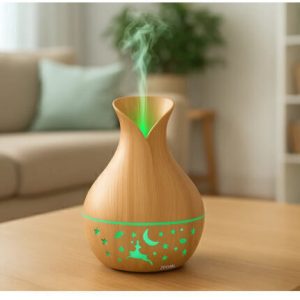 HUMIDIFICADOR FLORERO HMF-91081 CON LUZ