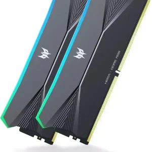 Memoria RAM PREDATOR HERA BLACK KIT x2 PREMIUM KIT | DDR5 | 7200MHZ | 32GB | 16GB | RGB