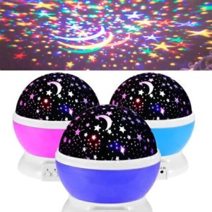LAMPARA VELADOR RGB LUNA/ESTRELLA LED-83093