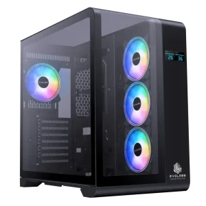 Gabinete EVOLABS SYNERGY EVO 400 DOBLE CAMARA 4 FAN | ARGB