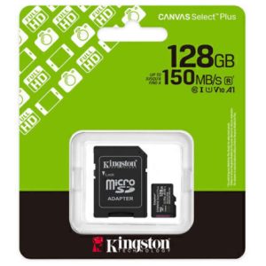 Memoria Micro SD Kingston Canvas Plus 128 Gb