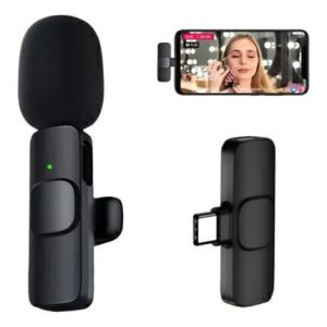 MICROFONO CORBATERO INALAMBRICO K8 TIPO C