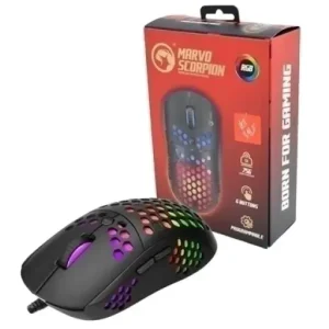 Mouse MARVO G961 ULTRALIVIANO 12000 DPI 6 BOTONES USB | RGB