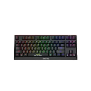 TECLADO MECANICO MARVO TKL KG953 BLUE SWITCH RGB