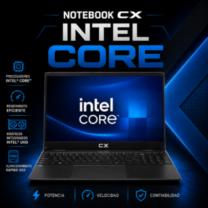 Notebook CX 15.6" | Intel Core i7-13620H | 8GB RAM | SSD 256GB | Máximo Rendimiento Serie H
