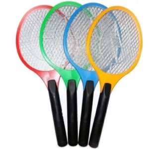 PALETA RAQUETA MATA MOSCAS/MOSQUITOS A PILAS