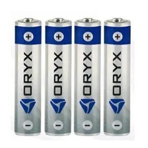 PILA ALCALINA ORYX AAA BLISTER X 4 UNIDADES