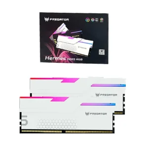 Memoria RAM PREDATOR HERMES KIT x2 KIT PREMIUM | DDR5 | 6800MHZ | 48GB | 24GB | RGB