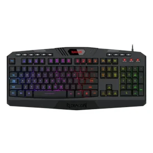 Teclado REDRAGON HARPE PRO K503A- BLACK GAMER 100% MEMBRANA | RGB