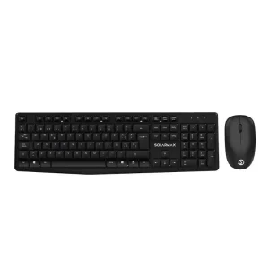 Kit teclado y mouse COMBO TECLADO Y MOUSE SOLARMAX USB NEGRO KBC2500B
