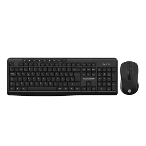 Kit teclado y mouse COMBO TECLADO Y MOUSE SOLARMAX USB NEGRO KMC2300 OFICINA