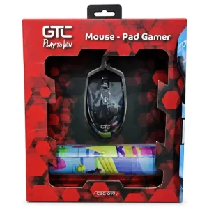 Mouse COMBO GAMING MOUSE Y MOUSEPAD GTC CBG-019