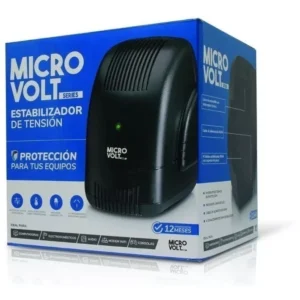 ESTABILIZADOR TRV MICROVOLT L 300W 600VA 4 TOMAS