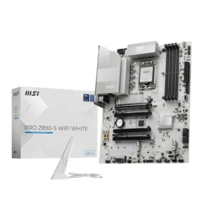 MOTHER MSI PRO Z890-S WIFI WHITE LGA1851 DDR5 ATX