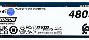 SSD M.2 NVME KINGSTON DC2000B 480GB GEN4 ENTERPRISE SERVER 7000MB/S
