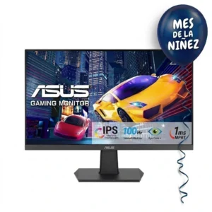 MONITOR ASUS 27" VA27EHF-J BLACK IPS 100HZ HDMI