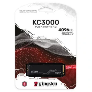 SSD M.2 NVME KINGSTON KC3000 4TB GEN4 7000MB/S TLC DRAM