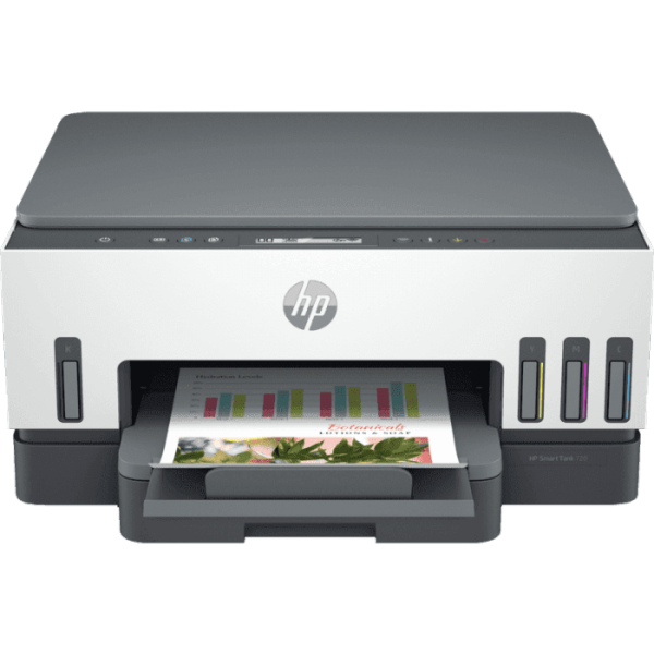 Impresora Multifunción HP Smart Tank 720 Wi-Fi Sistema de Tinta Continua