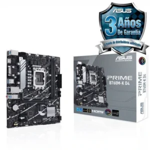 MOTHER ASUS PRIME B760M-K D4 LGA1700 DDR4 M-ATX