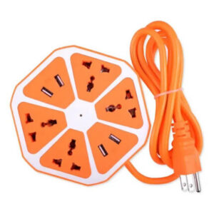 Zapatilla multinorma hexagonal 220v