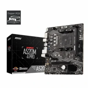 MOTHER MSI A520M-A PRO AM4 DDR4 M-ATX
